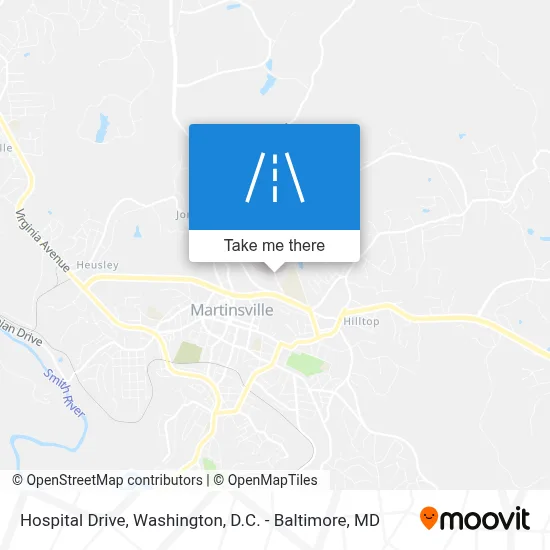 Hospital Drive map