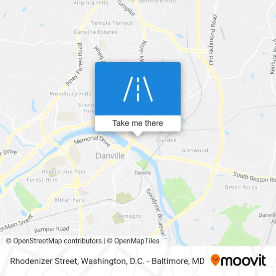 Rhodenizer Street map