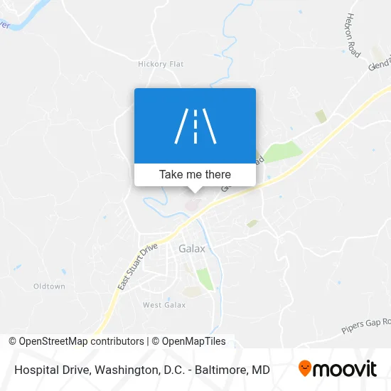Hospital Drive map