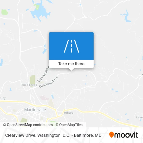 Clearview Drive map