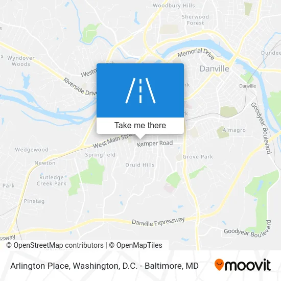 Arlington Place map