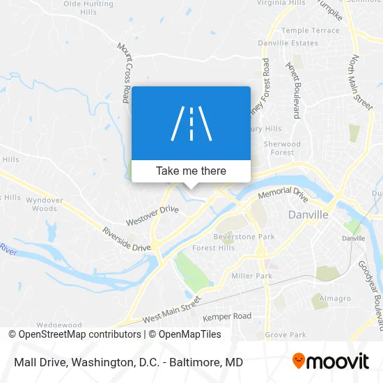 Mall Drive map