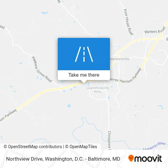 Northview Drive map