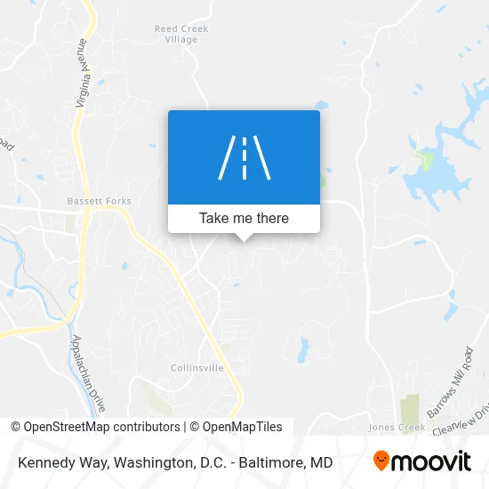 Kennedy Way map