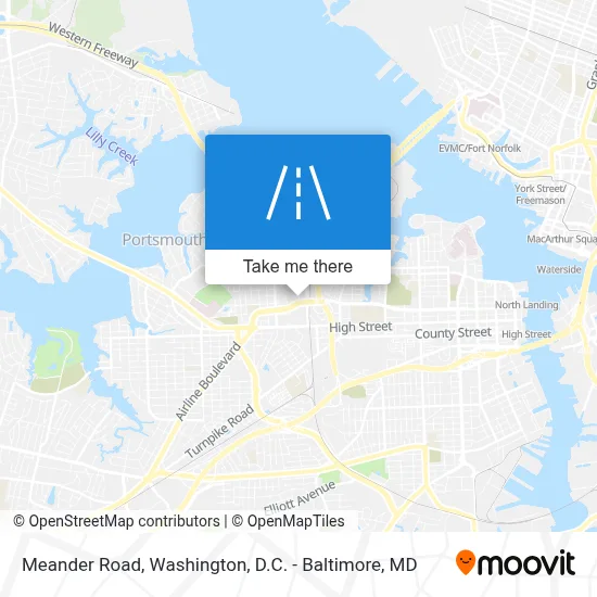 Meander Road map