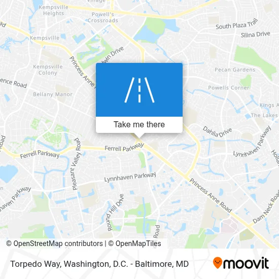 Torpedo Way map