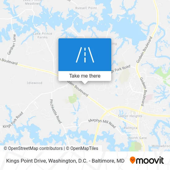 Kings Point Drive map