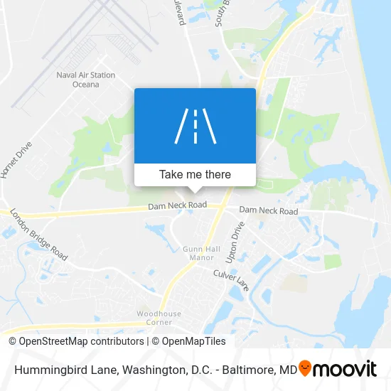 Hummingbird Lane map