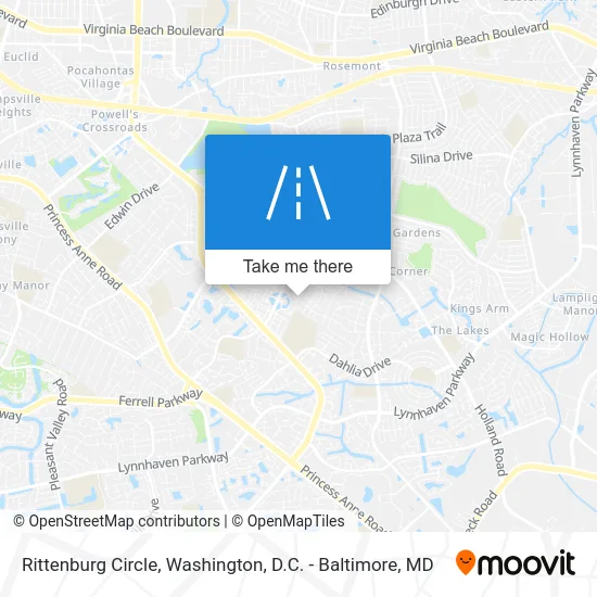 Rittenburg Circle map