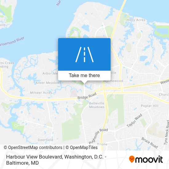 Harbour View Boulevard map