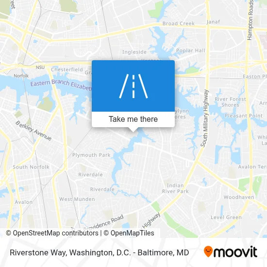 Riverstone Way map