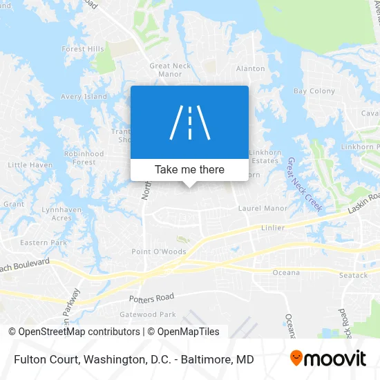 Fulton Court map