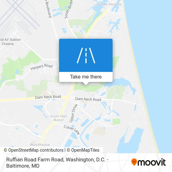 Ruffian Road Farm Road map