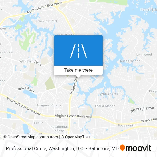 Professional Circle map