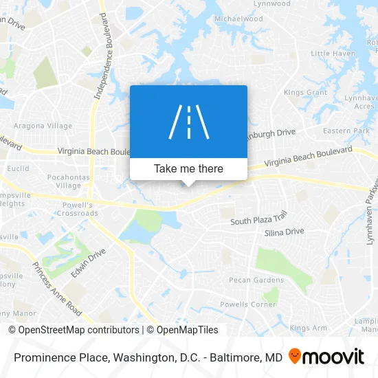 Prominence Place map