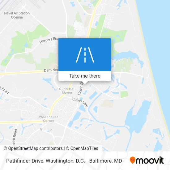 Pathfinder Drive map