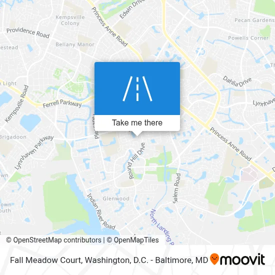 Fall Meadow Court map