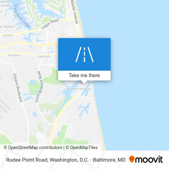 Rudee Point Road map