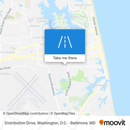 Distribution Drive map
