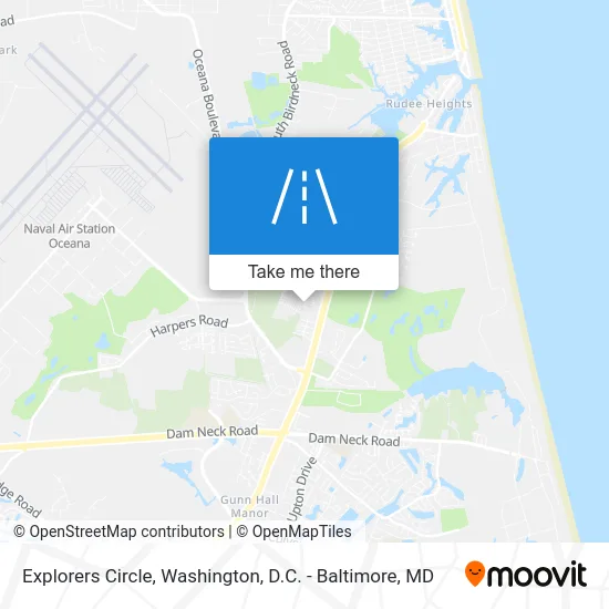 Explorers Circle map