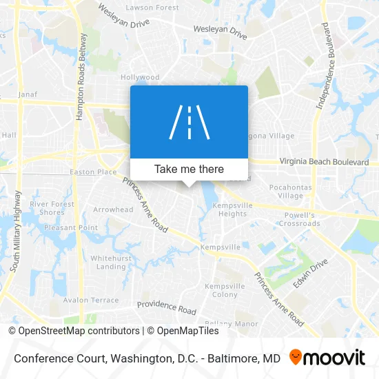 Conference Court map