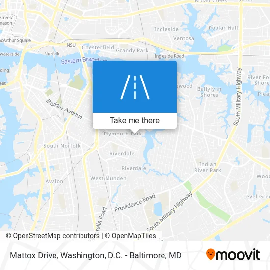 Mattox Drive map