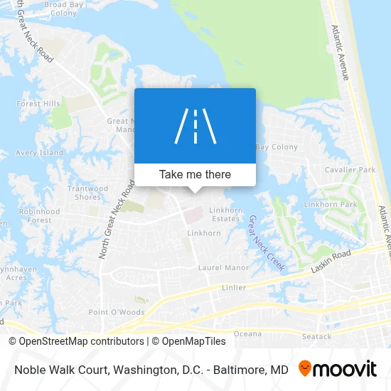 Noble Walk Court map