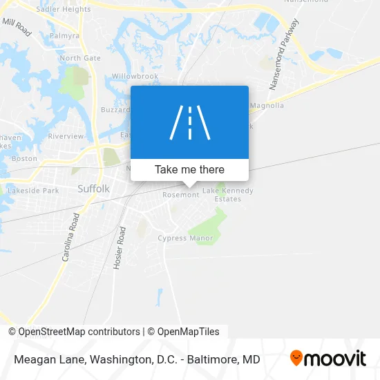 Meagan Lane map