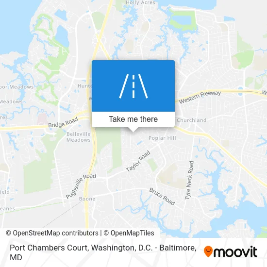 Port Chambers Court map