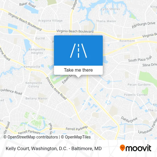Kelly Court map