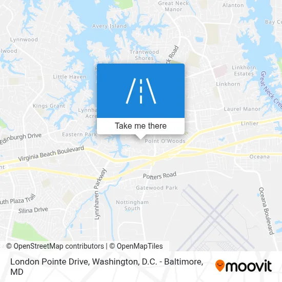 London Pointe Drive map