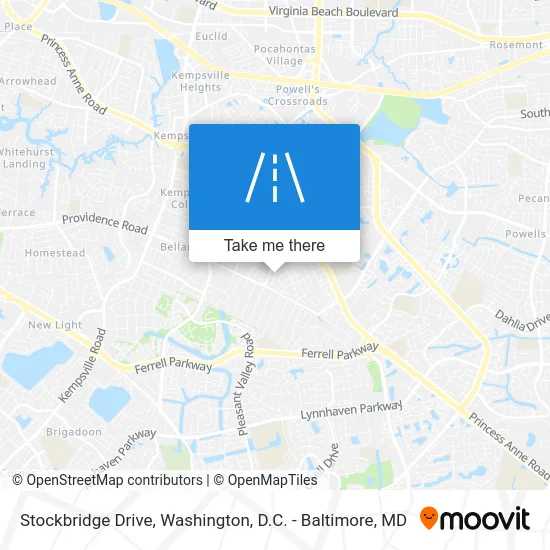 Stockbridge Drive map