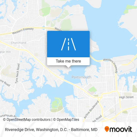 Riveredge Drive map