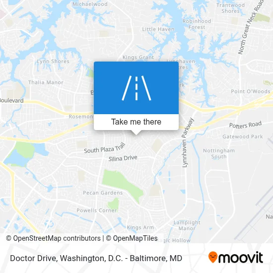 Doctor Drive map