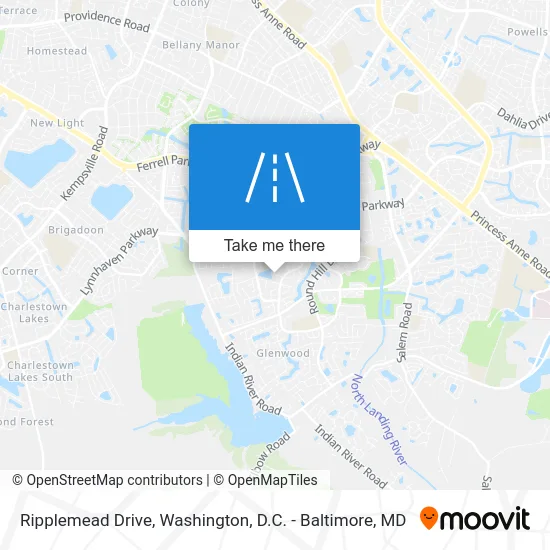 Ripplemead Drive map