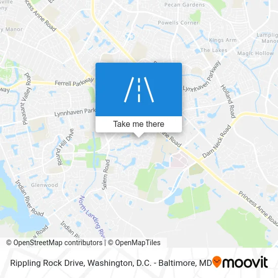 Rippling Rock Drive map