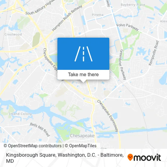 Kingsborough Square map