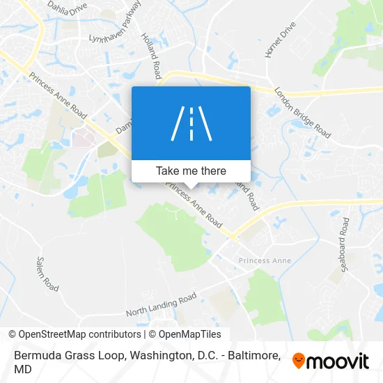 Bermuda Grass Loop map