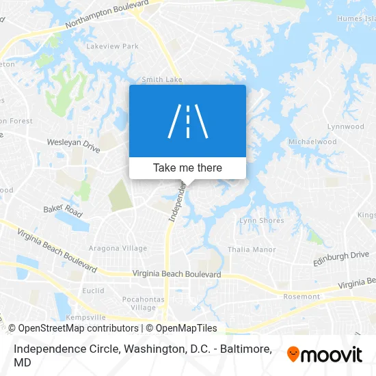 Independence Circle map