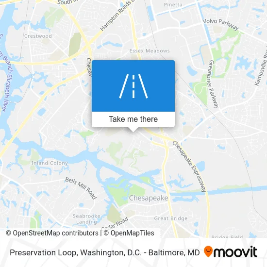 Preservation Loop map