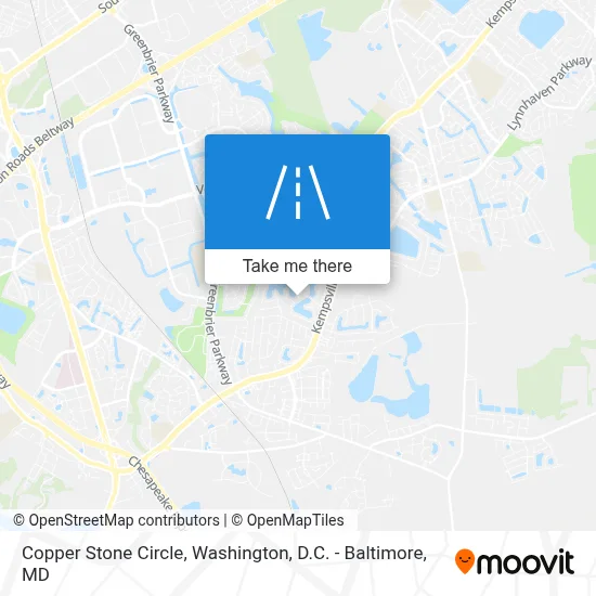 Copper Stone Circle map