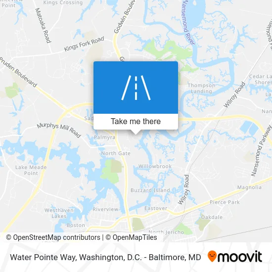 Water Pointe Way map