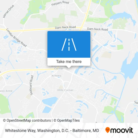 Whitestone Way map