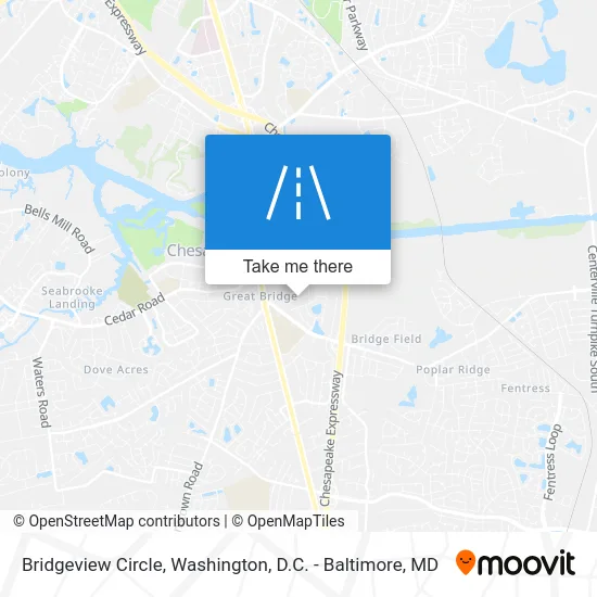 Bridgeview Circle map