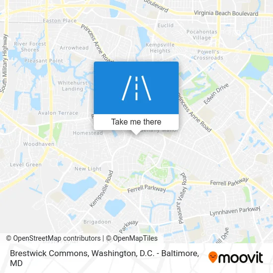 Brestwick Commons map