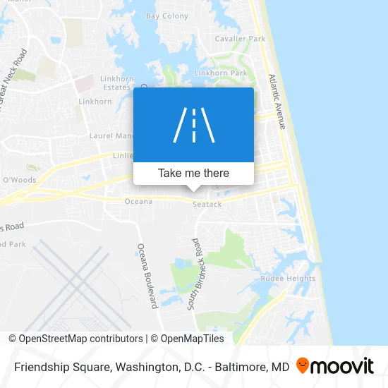 Friendship Square map