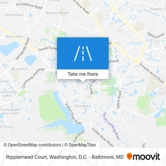 Ripplemead Court map