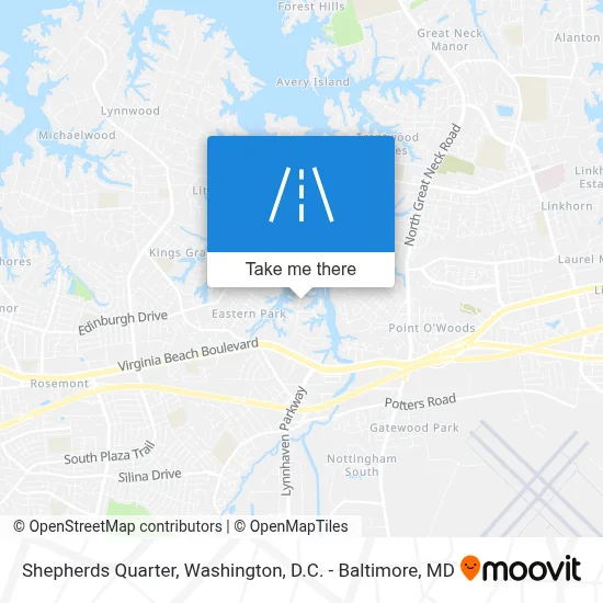 Shepherds Quarter map