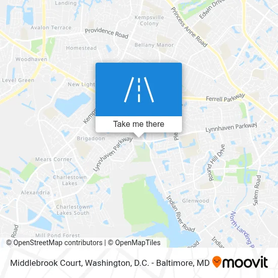Middlebrook Court map