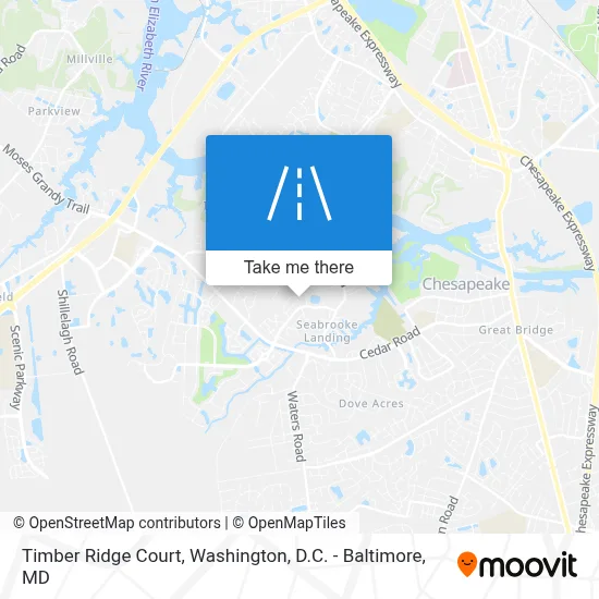 Timber Ridge Court map
